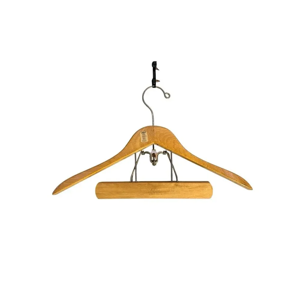 Vintage SETWELL Wooden Suit Pant Hanger Wood USA